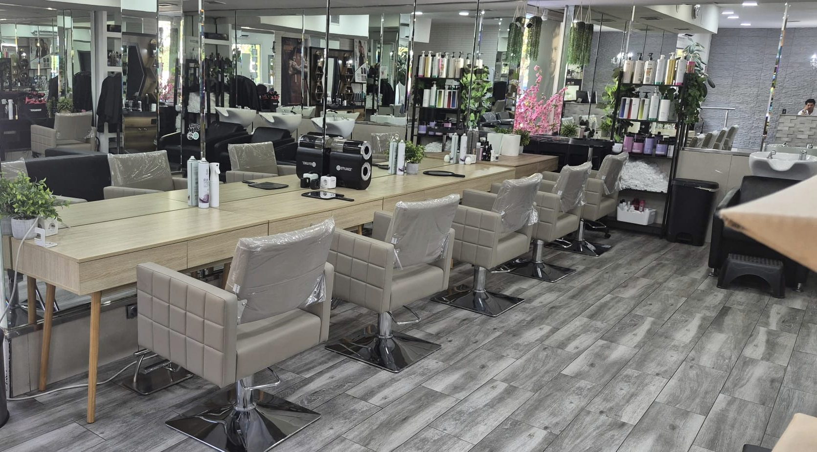 Interior de Baró Peluqueros en Majadahonda